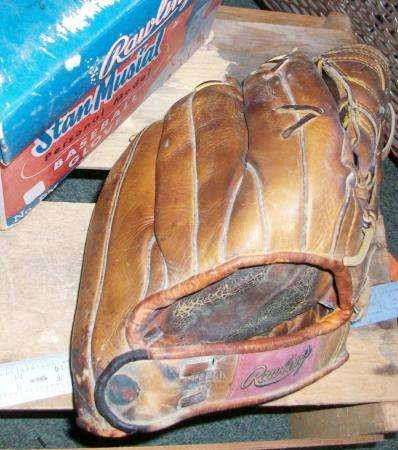 Stan Musial Rawlings PM Back